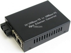 2 port port 10/100M Fast Ethernet Fiber Media Converter