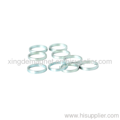 sintered ndfeb ring magnet Nickel coated used in speaker