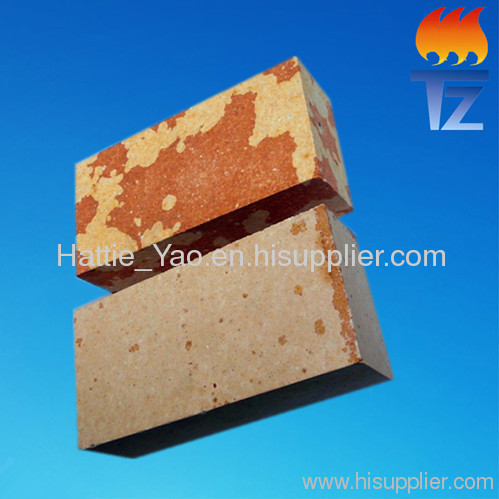 Refractory silica brick for vertical kiln