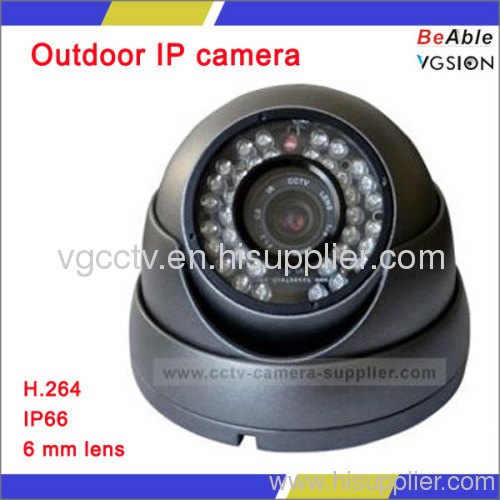 720P Mega pixel Outdoor IR IP camera