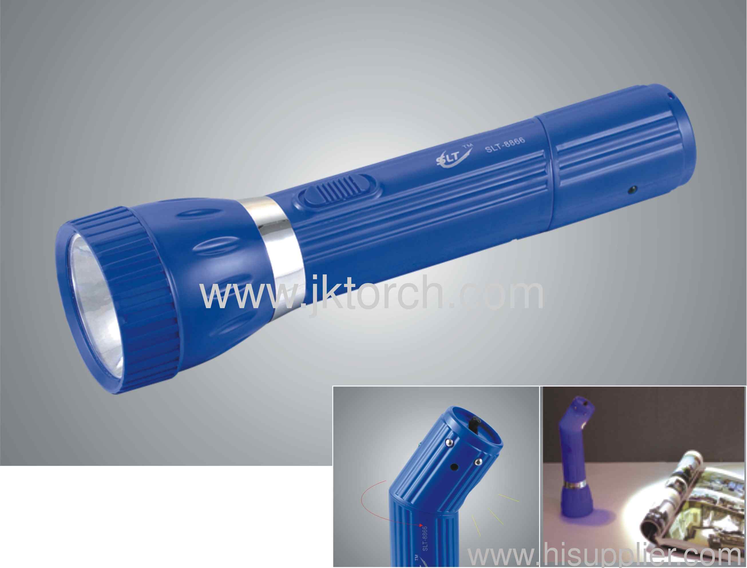 High power led rechargeable flashlight with waterproof