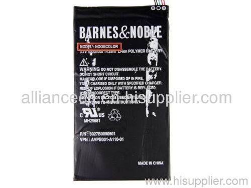 Barnes & Noble NOOK Tablet Battery NOOKCOLOR DR-NK02