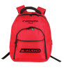 Red promotional backpack bags