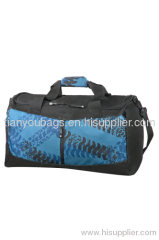 Blue travelling bags duffle bags