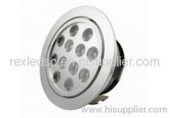 High Brightness IP20 12 w LED Down Light Fixtures for Ceiling Lighting REX-D028-12W