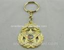 Aluminum, Stainless Steel, Soft PVC 3D Eagle Key Chain, Promotional Keychain with Antique Gold Plati