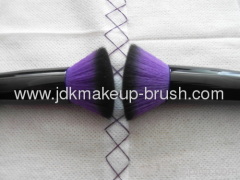 Flat Top Purple Duo Fiber Foundation Brush