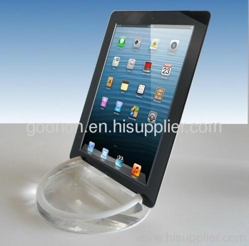 Acrylic Pedestal Base for Tablet PC display ipad holder