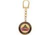 Zinc Alloy, Pewter, Aluminum Gold Plating CASINO Promotional Keychain with Copper Stamped