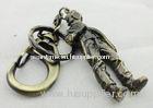 Scuba Diving Metal Pewter Promotional Keychain with Antique Brass Plating for Promotional Gift