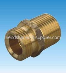 Brass Straight Coupling for Water Heaters