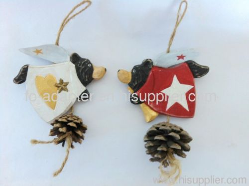 2013 christmas tree bear hanging ornament