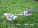 Wood Pigeon Decoys With Flexi-Stakes, Eco-friendly Flocked Crow Decoys With Legs And Stick For Hunti
