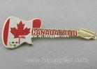 Personalized Guitar Lapel Pins, Zinc Alloy Metal Hard Enamel Pin with Butterfly Clutch