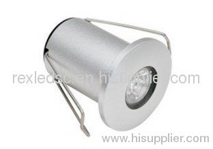 350mA 1W 90Lm LED Cabinet Light Fixtures For Recess Lighting, 2700-3300K, REX-D018