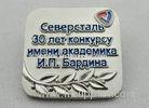 Zinc Alloy, Copper, Pewter 3D Russia Lapel Pin, Brooch Soft Enamel Pin with Misty Silver Plating