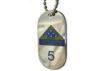 Silk Screen Printing Stainless Steel Promotional Gift Patriot Mens Dog Tag, Personalised Dog Tags Ne