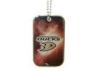 Aluminum, Stainless Steel, Iron Metal Kids Club Dog Tag With Epoxy And Nickel Color Ball Chain