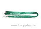 Rov Field Inspector Silk Screen Printing Tubular Lanyard For Id Badge With Safety Break Away Clip