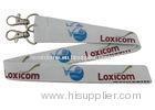 Double Side Printing Loxicom Silk Screen Printing Promotional Lanyards For Sport Meeting