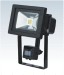 10W COB LED Floodlight with PIR sensor