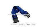 Promotional Polyester Luggage Belt, Suitcase Beltswith Plastic Buckle And Adjustable Clip