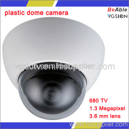 Plastic Color Dome Camera