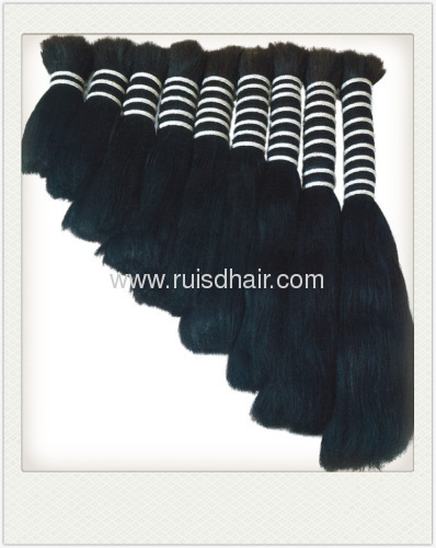 High quality Brazilian human natural hair hair bulk