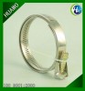 Adjustable quick release hose clamp