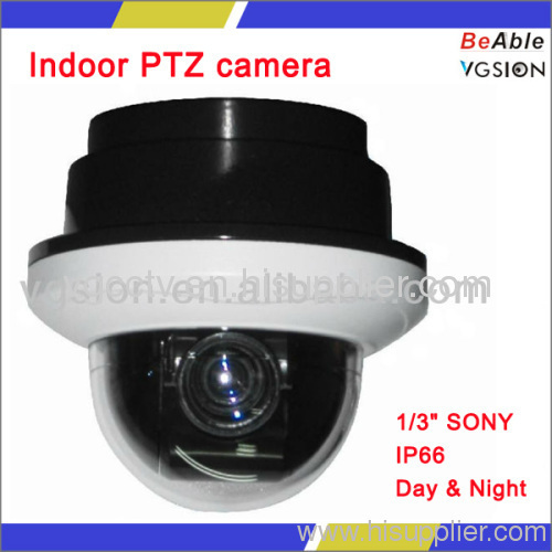 3" Mini Vandalproof indoor PTZ camera