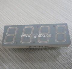 Ultra bright blue common anode 4 digit 0.56 inch 7 segment led clock display for oven timer control
