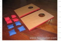 mini cornhole bean bag toss