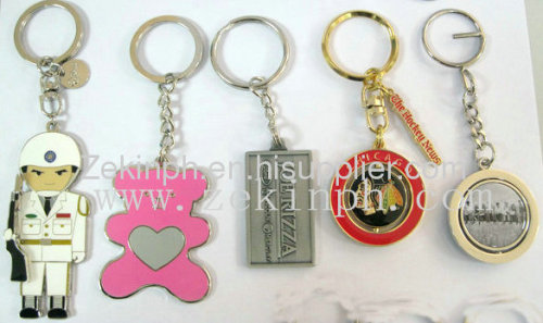 zinc alloy die casting keychain set