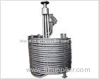 Titanium heating or cooling coil tube and titanium spiral pipe