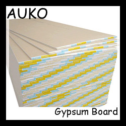 High strength paper faced gypsumboard