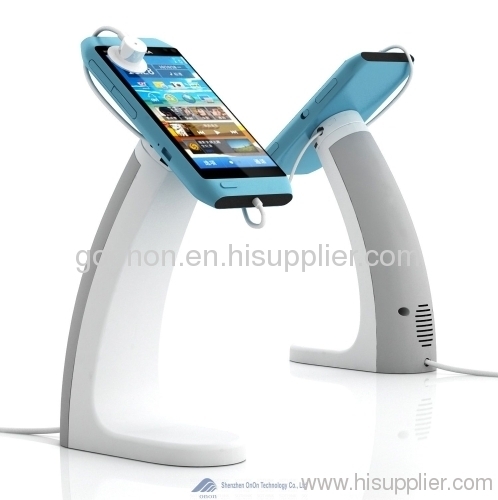 (white) security display stand for Cellphone