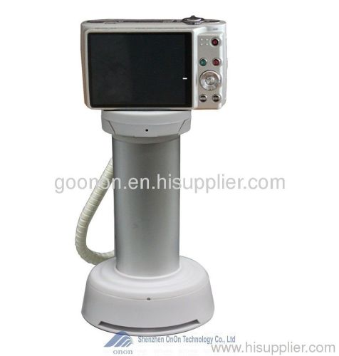 (white) Security display stand for Digital Camera