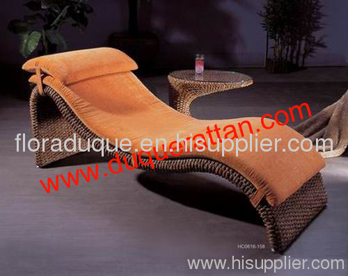 duque rattan lounger set