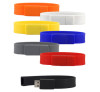 colorful silicon wristband usb memory stick with custom logo