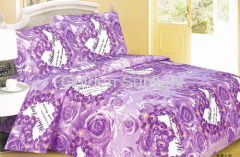 100% Cotton Reactive Printed colorful home textile 4pcs Bedding Sets