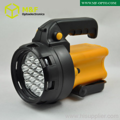 rechargeable battery 19leds handheld rechargeable led spotlight
