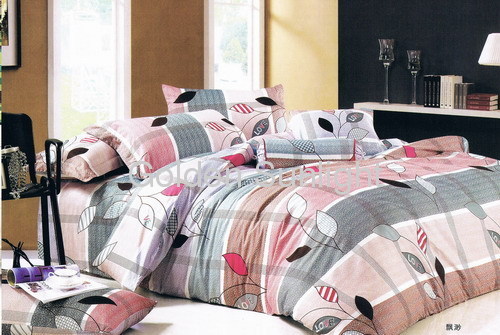 100% Cotton Reactive Printed colorful home textile 4pcs Bedding Sets