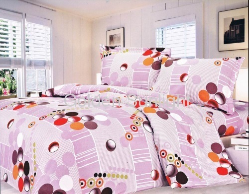 Polyester microfiber colorful design bedding sets 3pcs-4pcs