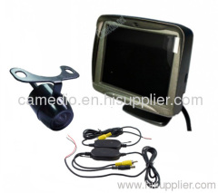 3.5 inch wireless rear view camera system