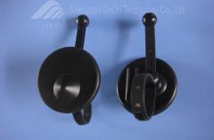 Round plastic cable tag