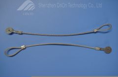 Lanyard Flexible twisted Multi-fiber steel wire
