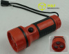 3leds aaa battery operated plastic led flashlight