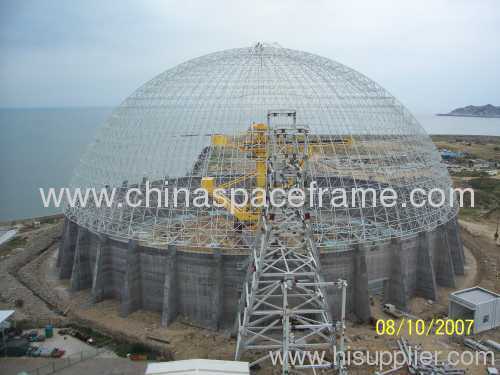 Dome Steel Space Frame for Coal Storage
