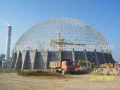 Jiulong thermoelectricity plant Spherical Coal Storage Space Frame Project