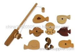 wooden fish baby toys
